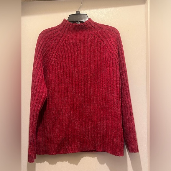 Express Tricot Red Sweater - Picture 1 of 4